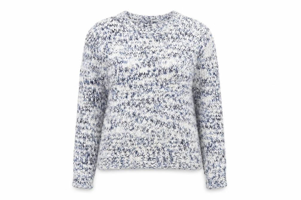 Roman Women's Blue Crew Neck Jumper Size 12