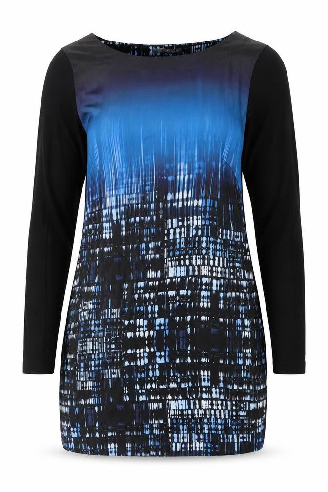 Marks & Spencer Women’s Blue Geometric Blouse Size 12
