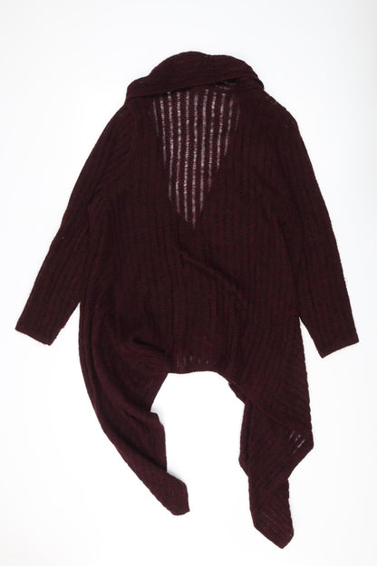 Marks & Spencer Women's Red Cardigan Size 14