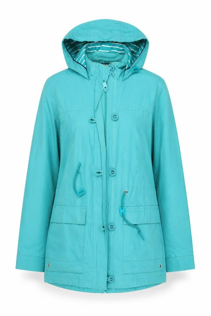 Marks & Spencer Women's Green Parka Jacket Size 8