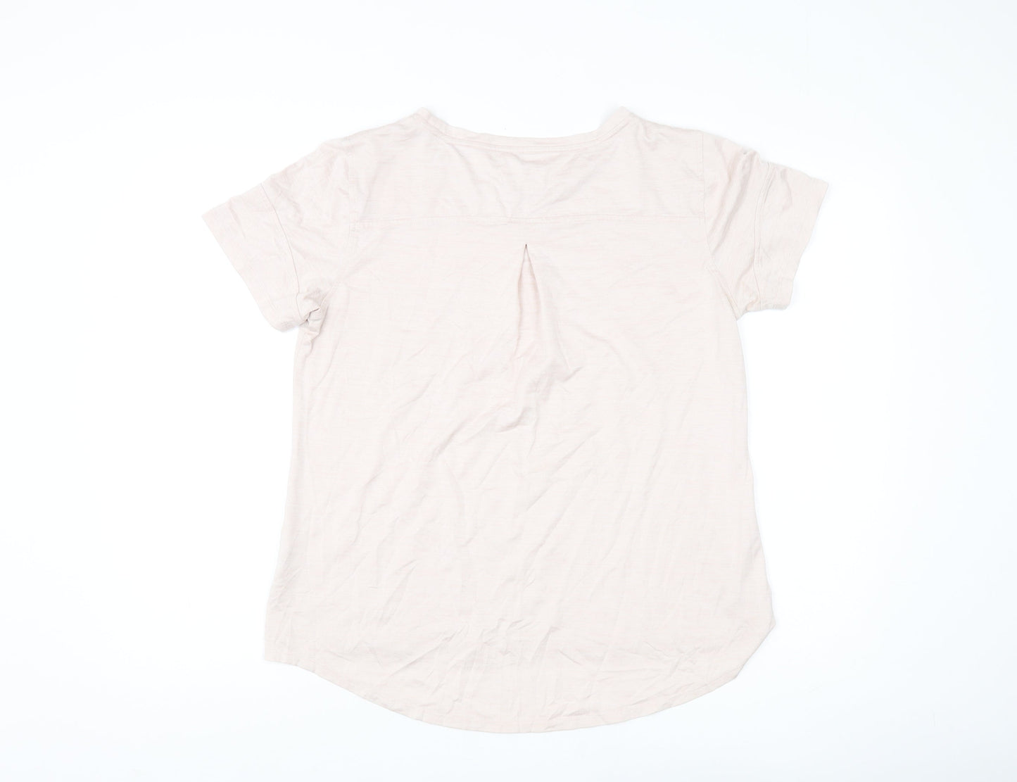Abana Women's Ivory T-Shirt, Size L, Basic Style