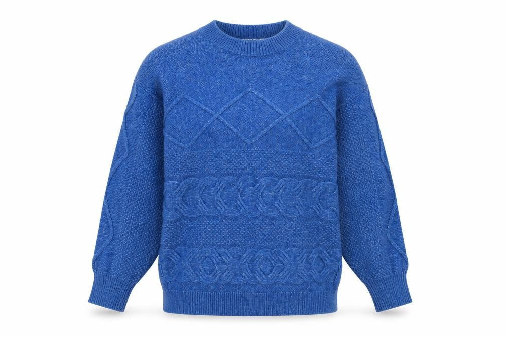 Marks & Spencer Women's Blue Medium Pullover Jumper