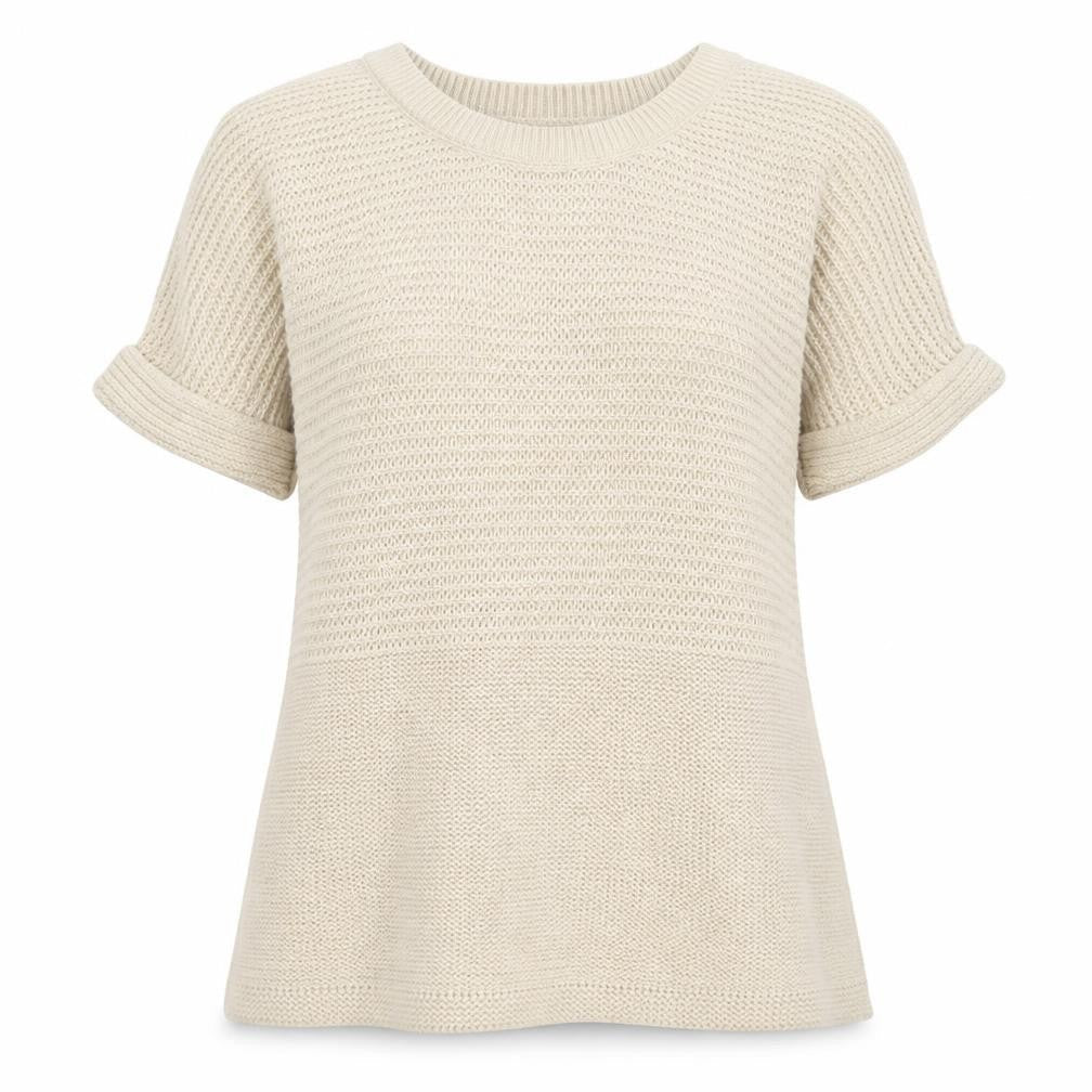 Topshop Women’s Beige Chunky Knit Pullover Jumper Size 8