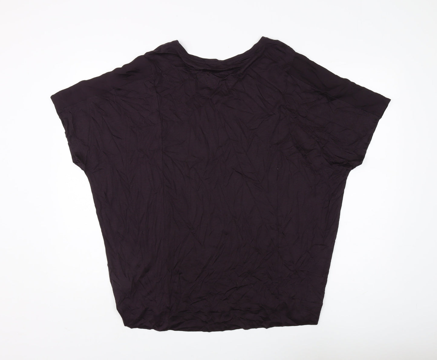 Marks and Spencer Women's Purple T-Shirt, Size 20, Casual