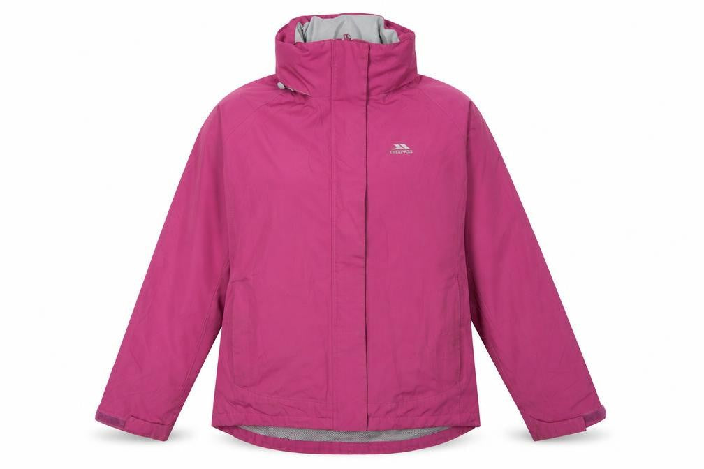 Trespass Womens Pink Waterproof Jacket L