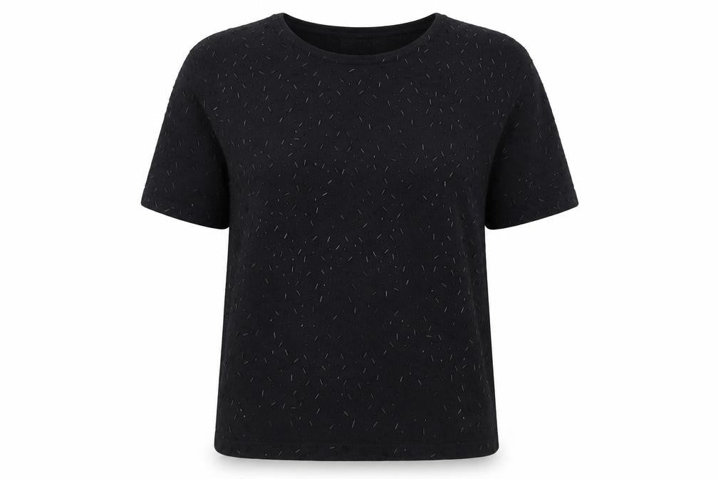 Jumper Black Unisex Adults L Crew Neck Jumper