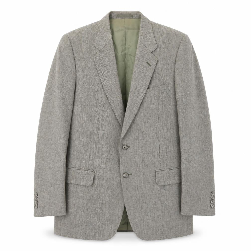 St Michael Men's Grey Herringbone Blazer 38R