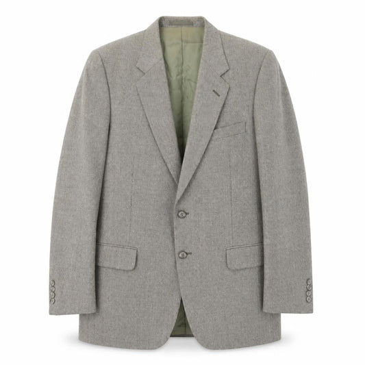 St Michael Men's Grey Herringbone Blazer 38R