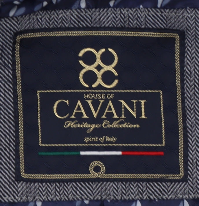 Cavani Grey Men's Blazer 46R Regular Fit