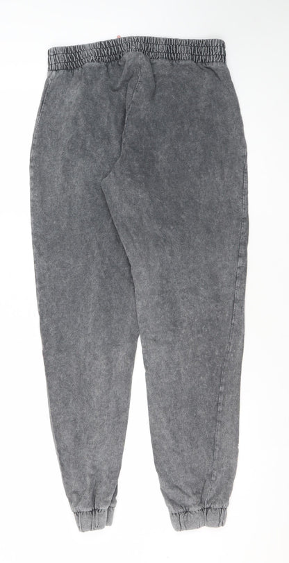 Preloved George Unisex Grey Jogger Trousers M Casual - Back