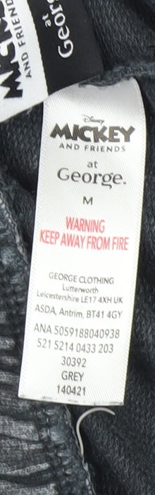 Preloved George Unisex Grey Jogger Trousers M Casual - Detail