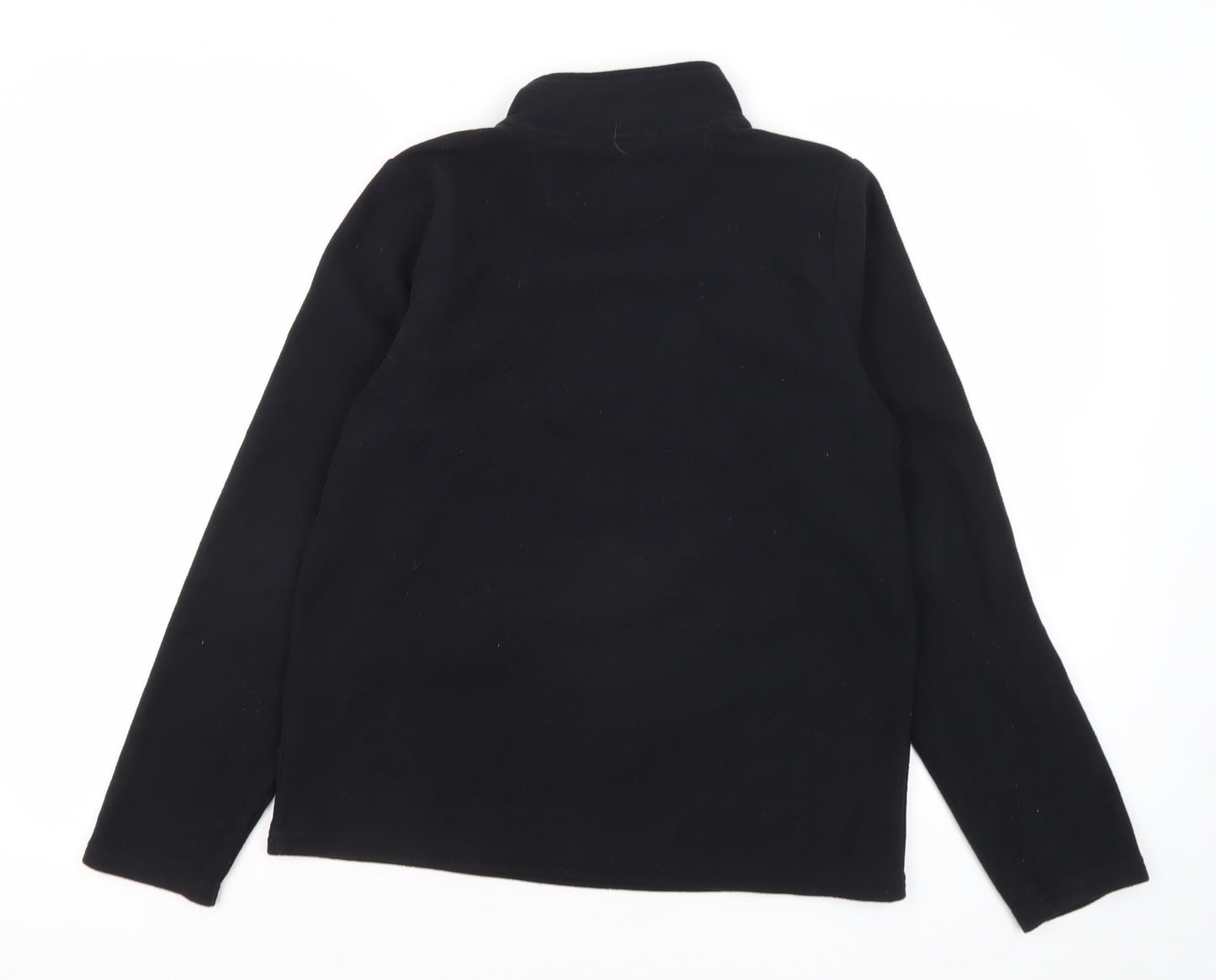 Peter Storm Boys Black 1/2 Zip Sweatshirt - 13 Years