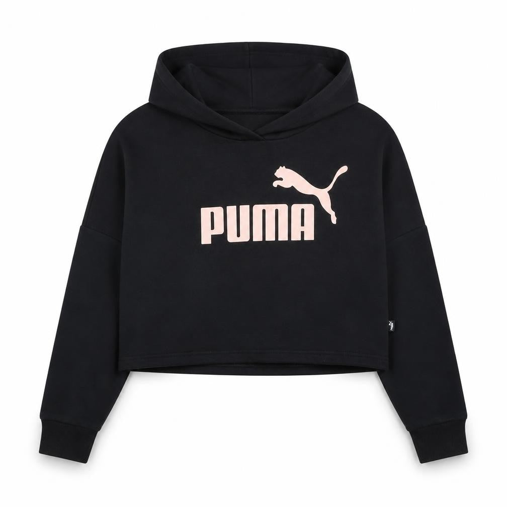 Puma Women's Black Hoodie, Size M, Pullover