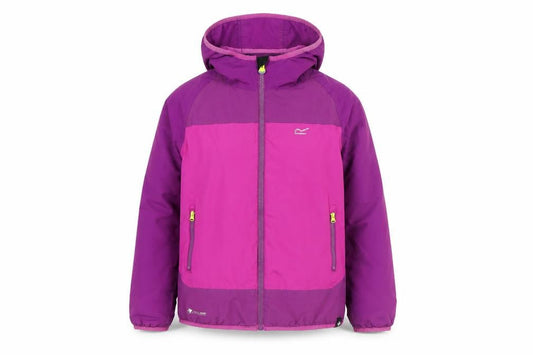 Regatta Girls Purple Puffer Jacket 12 Years Waterproof