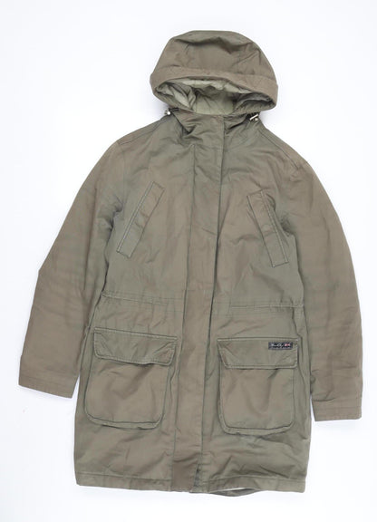 Henri Womens Lloyd Green Parka Jacket, , S, Winter Style