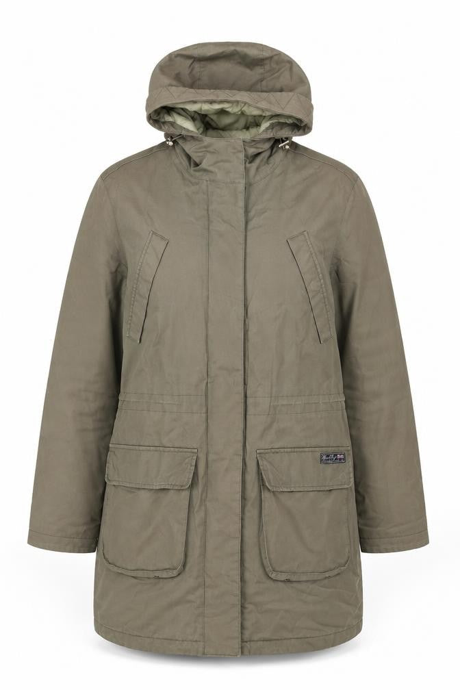 Henri Lloyd Green Parka Jacket, Unisex, S, Winter Style