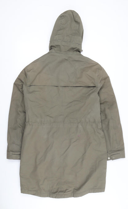 Henri Womens Lloyd Green Parka Jacket, , S, Winter Style