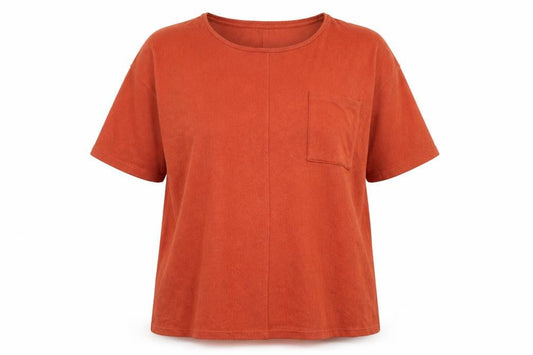 Maison de Nimes Women's Orange T-Shirt Size 16