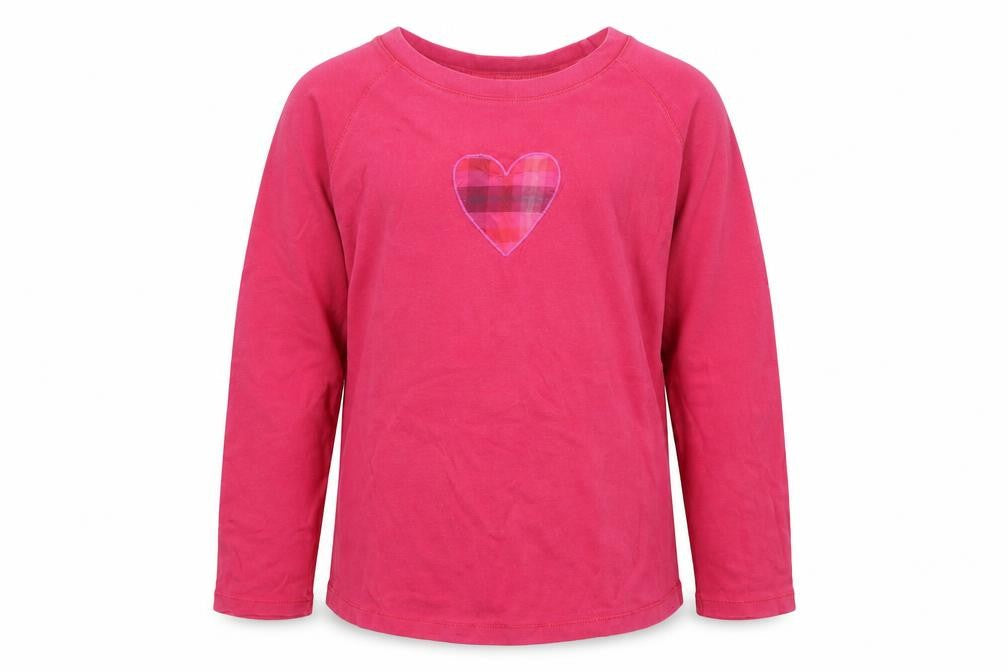 Next Girls Red Crew Neck Cotton T-Shirt, M
