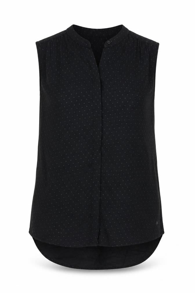 Jack Wills Women's Black Polka Dot Blouse Size 8