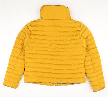 Tokyo Laundry Women's Yellow Puffer Jacket Size 16