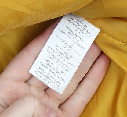 Tokyo Laundry Women's Yellow Puffer Jacket Size 16