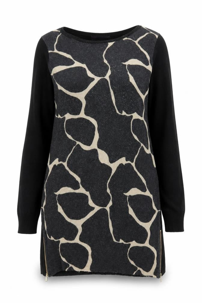 Marks & Spencer Women's Black Tunic Blouse Size 12