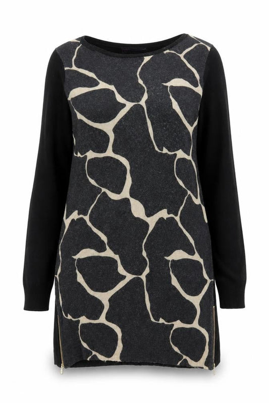 Marks & Spencer Women's Black Tunic Blouse Size 12