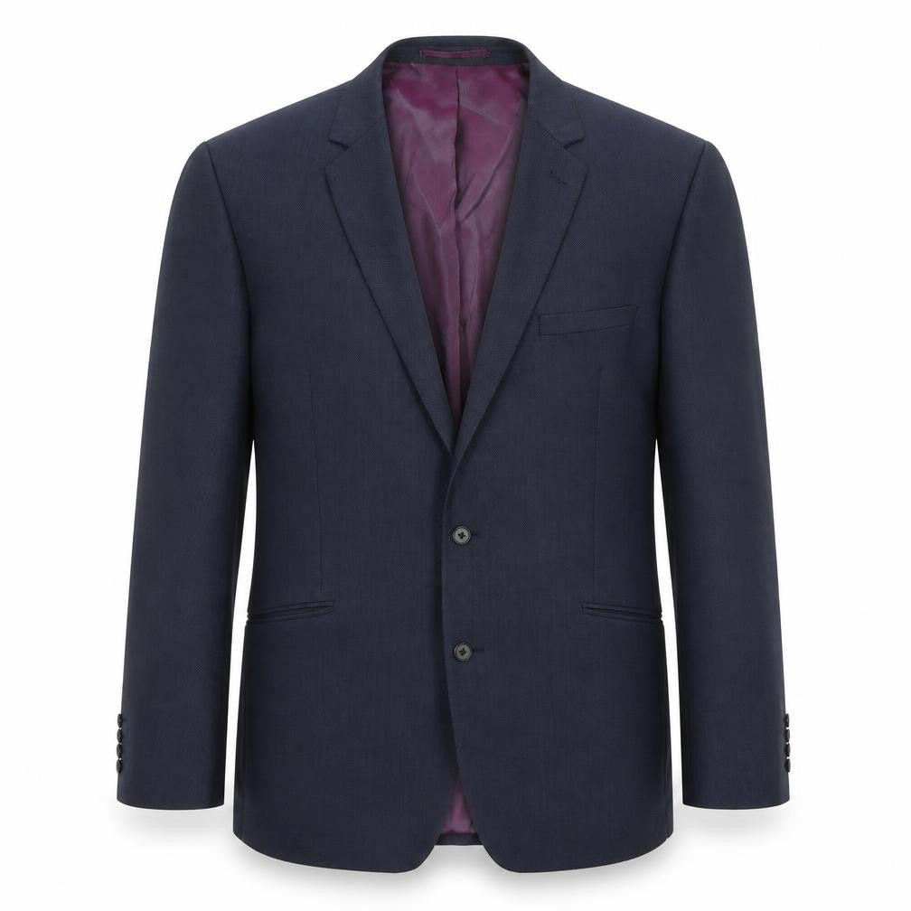 Next Men's Blue Regular Fit Suit Jacket Size 44R