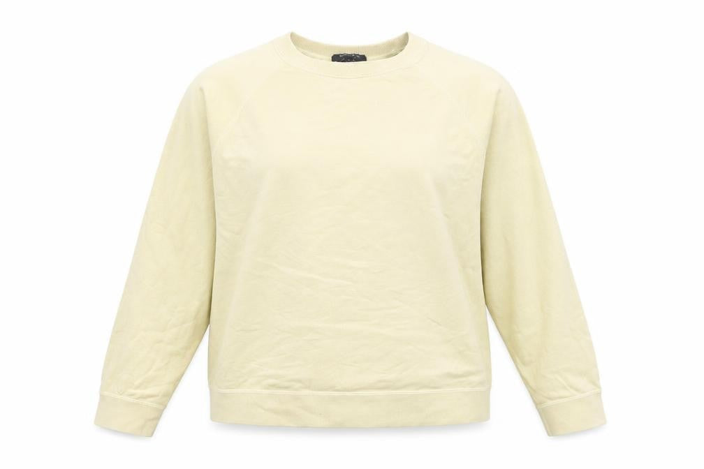 DKNY Beige Women's XL Pullover Sweatshirt Knit