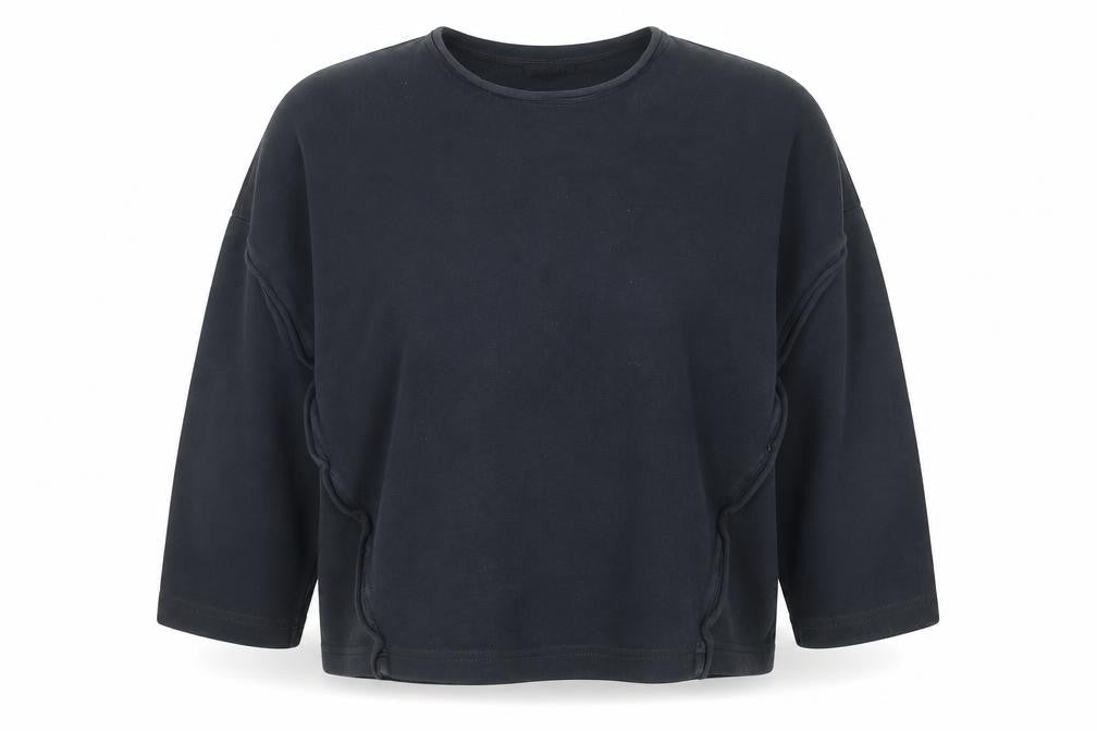 COS Unisex Black XS Pullover Sweatshirt