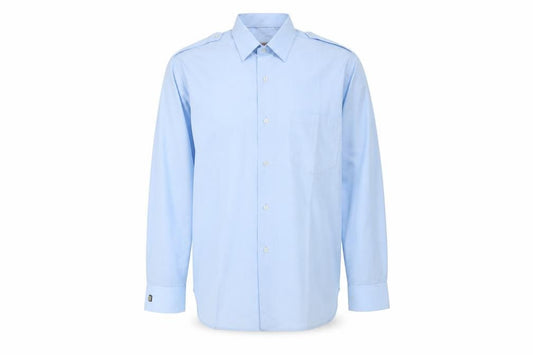 Caravelle Tootal Men's Blue Button-Up Shirt 16