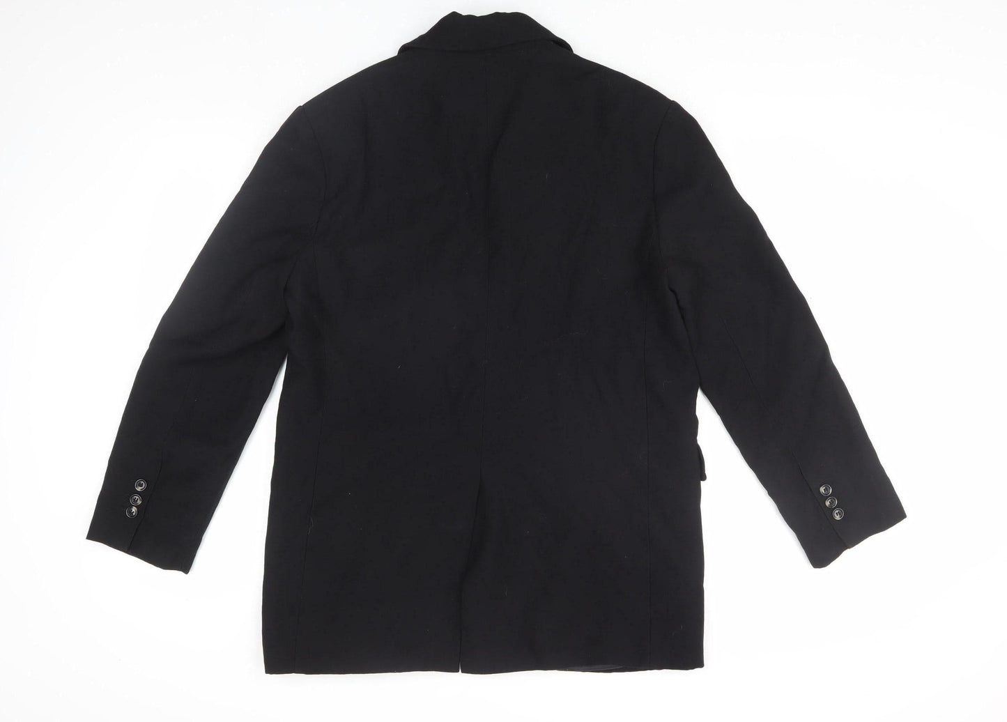 Mango Women's Black Blazer, Size L, Classic Style