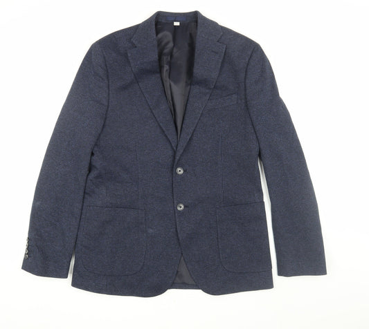 Marks and Spencer Navy Blazer, Men's 40R, Regular Fit