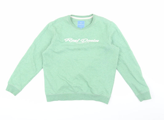Numero Uno Green Pullover Unisex Sweatshirt, M