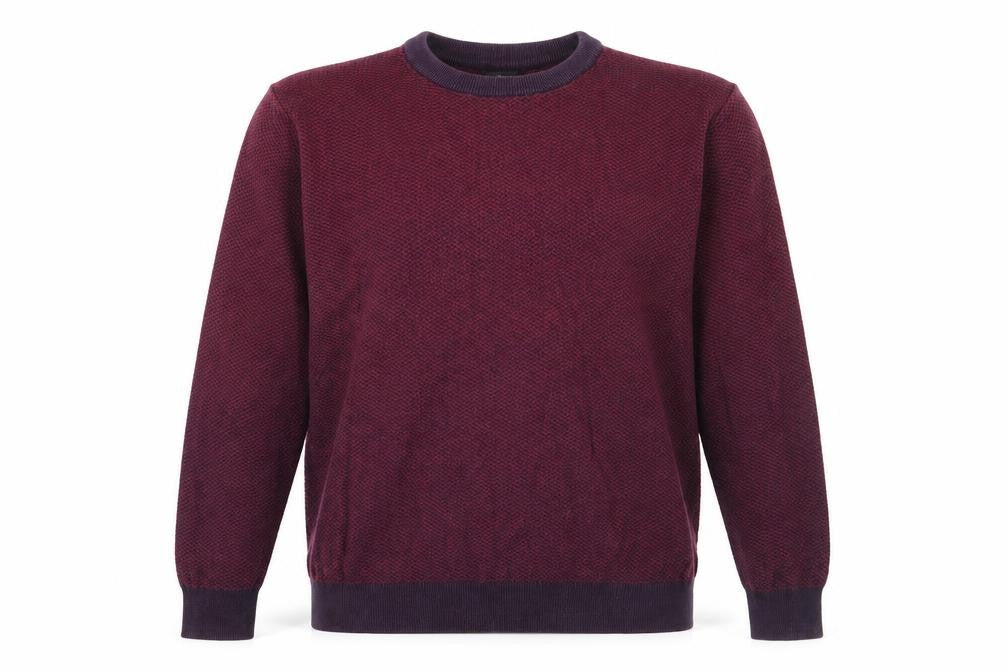 Next Men's Purple L Crew Neck Pullover Jumper Casual