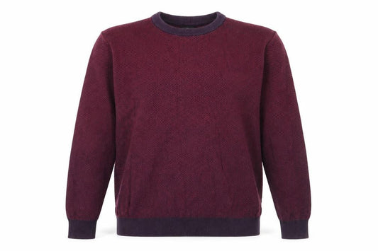 Next Men's Purple L Crew Neck Pullover Jumper Casual