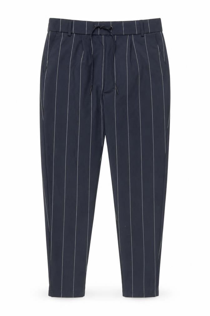 ONLY Unisex Blue Striped Trousers XL - New With Tags