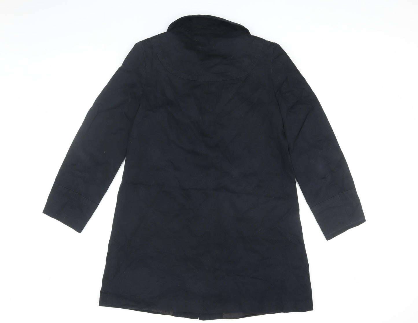 Marks and Spencer Women's Black Overcoat Size 10