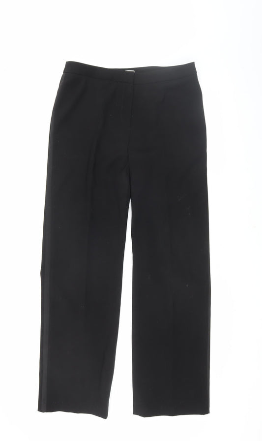 Etam Women’s Black Straight Trousers, Size 12