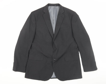 Marks & Spencer Men's Grey Suit Jacket 44 Regular