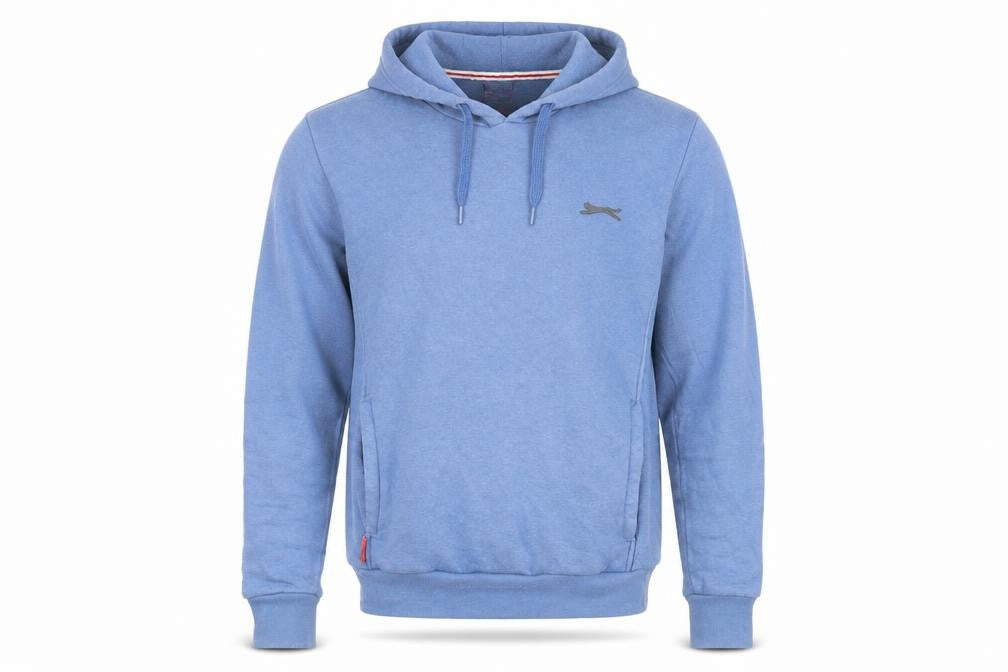 Slazenger Men's Blue Hoodie XS Pullover, Hooded, Logo