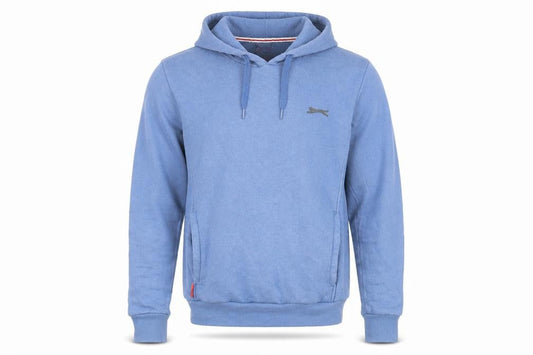 Slazenger Men's Blue Hoodie XS Pullover, Hooded, Logo