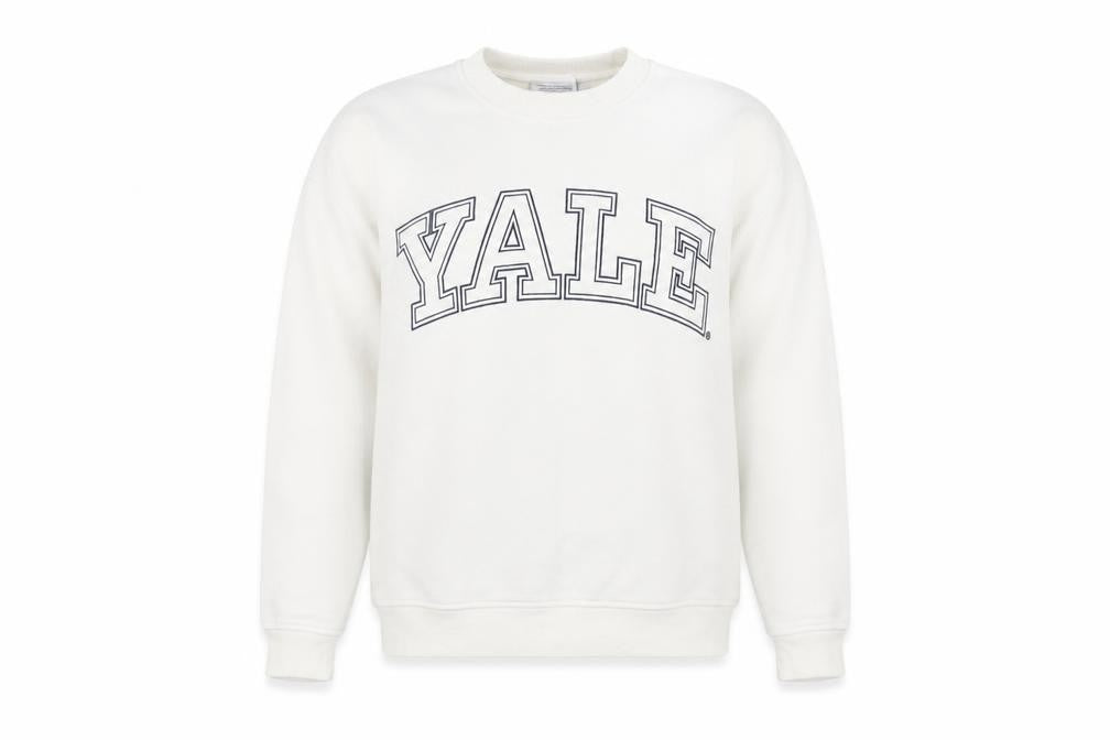 Yale University White 2XS Unisex Sweatshirt