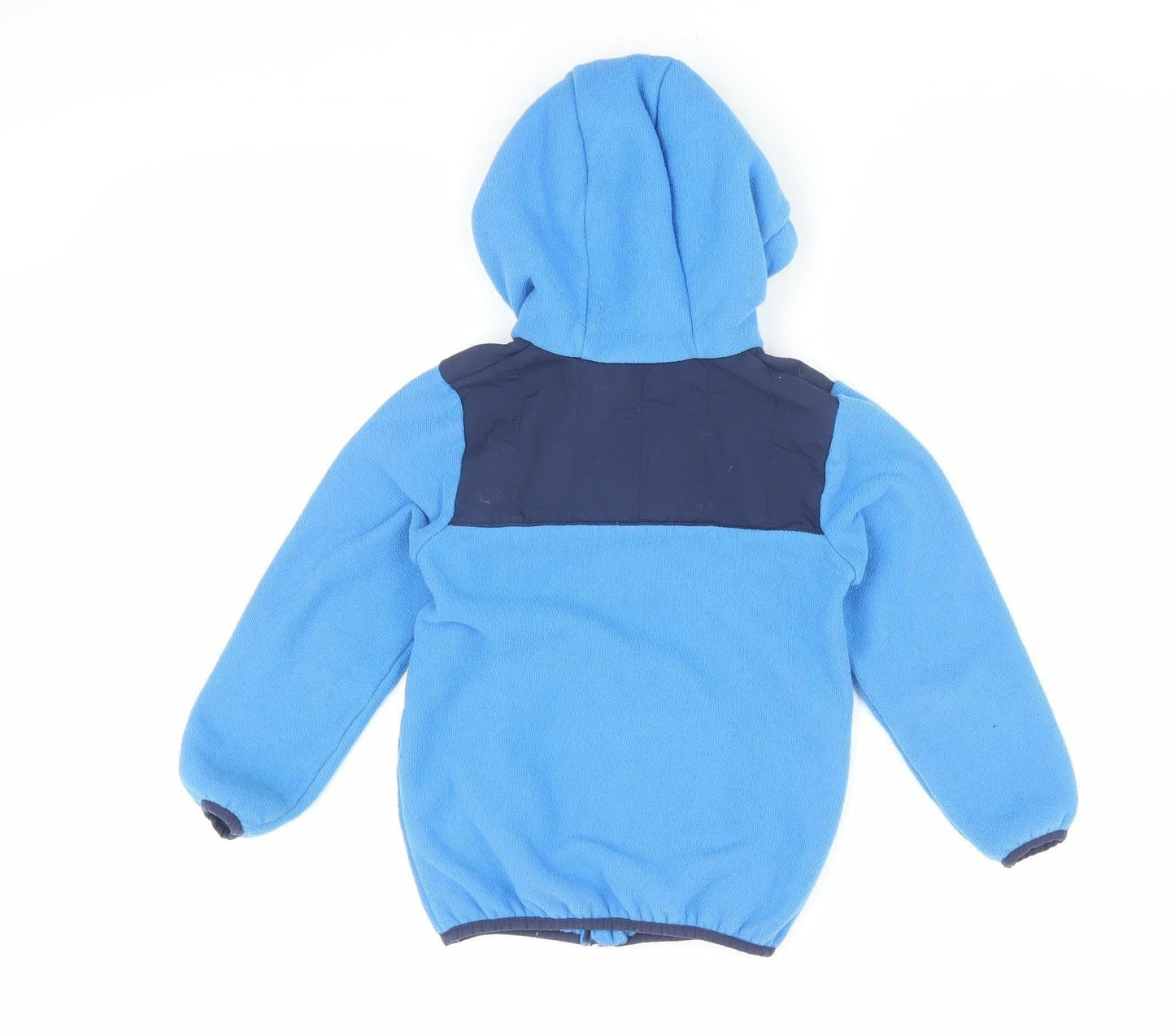 Decathlon Boys Blue Full Zip Hoodie 4-5 Years