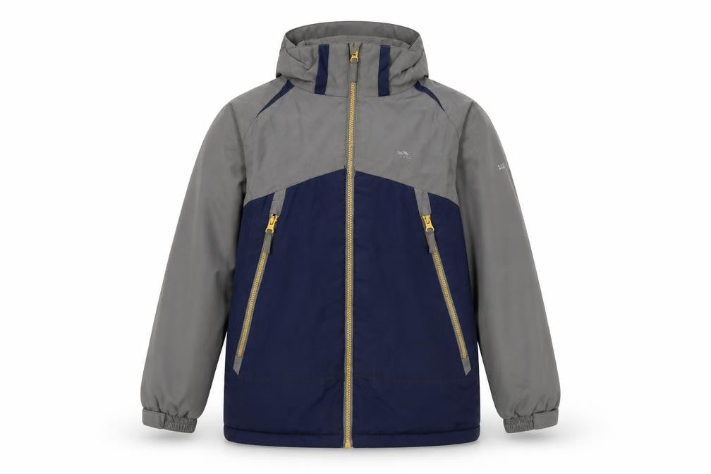 Trespass Boys Blue Rain Coat, 9-10Y Waterproof Jacket