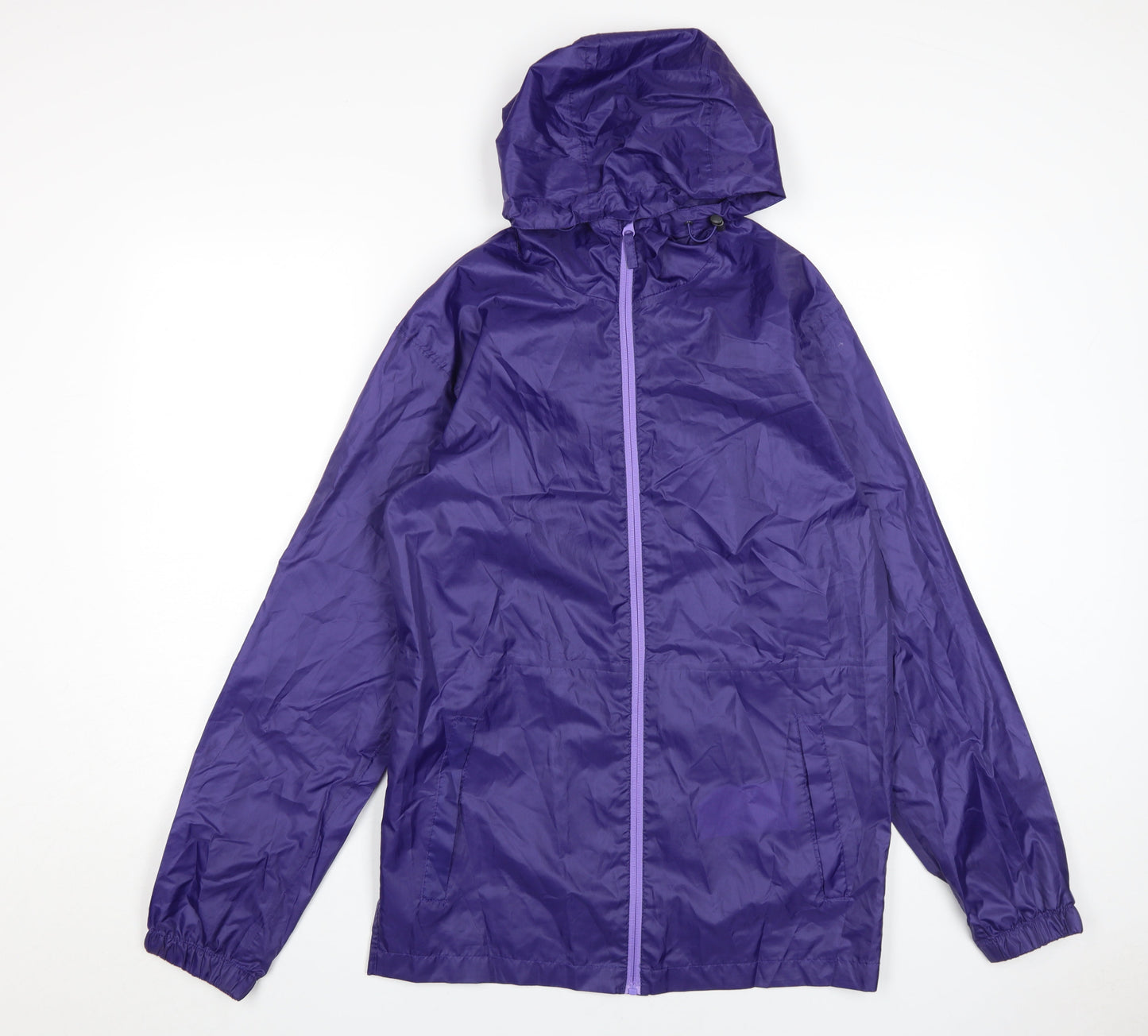 Regatta Women's Purple S Hooded Windbreaker Jacket