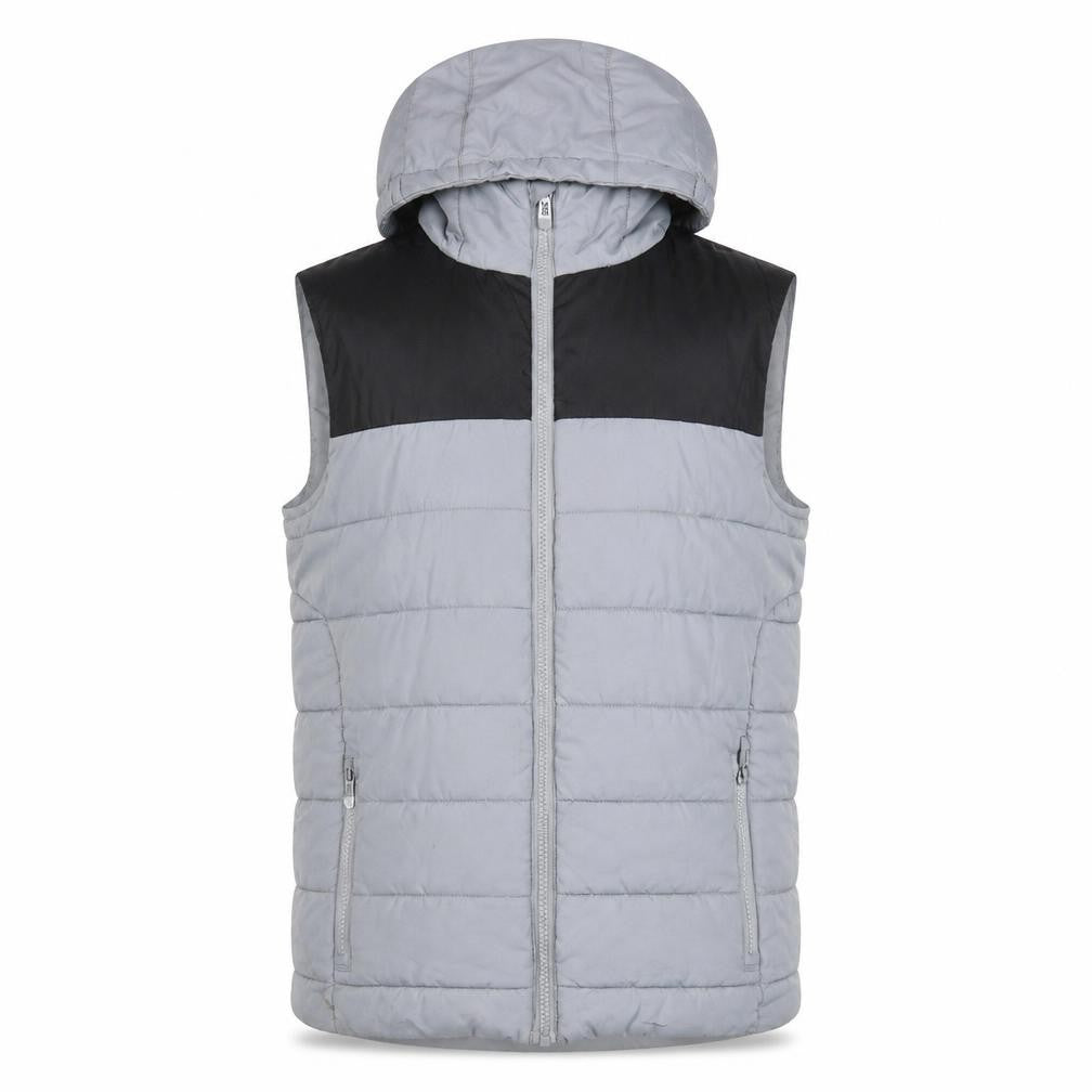 Hype Boys Grey Black Puffer Jacket 13-14 Years Casual Style