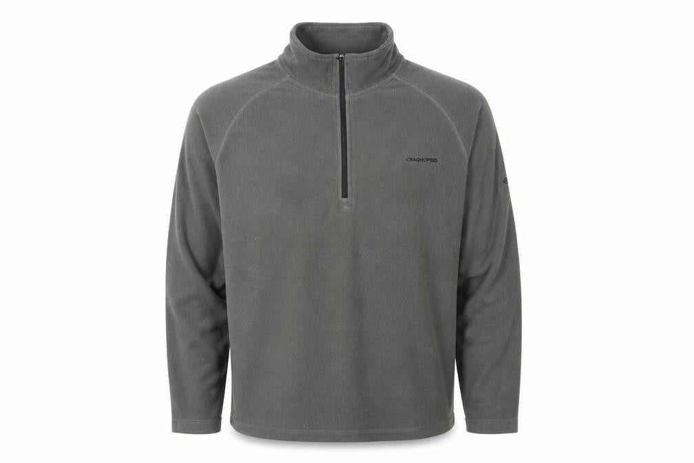 Craghoppers Men’s Grey Fleece Sweatshirt L 1/4 Zip