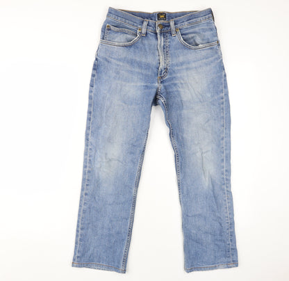 Lee Womens Blue Straight Jeans, UK Size 30